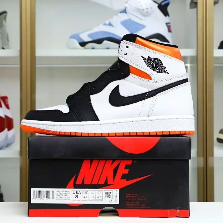 Orange' OG Kimikick 1 Retro Air High Electro Jordan 0604